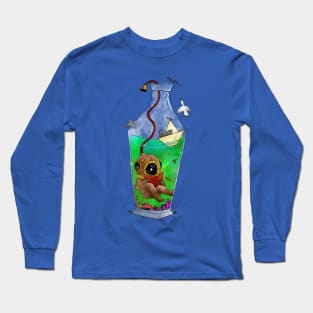 Time In a Bottle Diver Long Sleeve T-Shirt